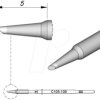 C115109 C115 soldering tip, round, C115109/dia. 0.6 mm, 45-degree bevel