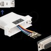 67093 Adapter D-Sub 25 Pin plug > RJ12 jack Mounting kit, white