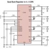 Quad 40V/1A Step-Down Switching Regulator with 100% Duty Cycle Operation