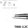T800-3.2C Soldering tip, 3.2 mm, 45° bevelled, straight