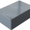 Aluminum enclosure, (L x W x H) 280 x 180 x 101 mm, silver gray (RAL 7001), IP66, 011828100