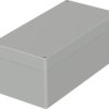 ABS enclosure, (L x W x H) 240.5 x 120 x 100 mm, light gray (RAL 7035), IP65, 03242000