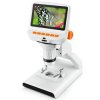 Mikroskop dla dzieci do nauki biologii i obserwacji mikroświata, ekran 4,3″ Full HD – Andonstar AD102