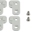 Enclosure feet, PC, (L x W x H) 53 x 38 x 14 mm, gray, for series 1554, 1554FT-XY