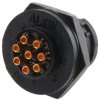 Złącze wielostykowe przemysłowe 8-pinowe, panelowe Wtyczka Amphenol Industrial