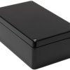 Polyester enclosure, (L x W x H) 260 x 160 x 90 mm, black (RAL 9005), IP66, 1590ZGRP162BK
