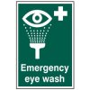 Scan 1554 Emergency Eye Wash - PVC Sign 200 x 300mm