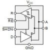 3.3-V to 5-V 500-Kbps half-duplex RS-485 transceiver auto-direction control ±12-kV IEC ESD protection | D | 8 | -40 to 125