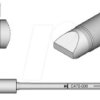 C470006 Lötspitze C470, Meißelform, C470006/10 x 2,5 mm, gerade
