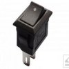 Przełącznik klawiszowy SMRS-101-1C3 czarny;2poz.;ON-OFF;1A/250VAC;RoHS