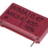 Kondensator foliowy 470nF 200 V ac, 400 V dc WIMA Poliester rozstaw: 22.5mm THT ±10