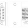 Listwa stykowa PCB 15-pinowe 2-158 raster: 1.27 mm 2-rzędowe TE Connectivity Płyta