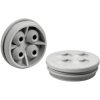 Spelsberg 26043301 Twin Membrane Plug grey TPE max 4 Cable entries