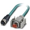 Kabel Ethernet Cat5 długość 2m Z zakończeniem Phoenix Contact