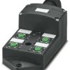 Sensor/actuator distribution box with M12 sockets, M12 Buchse, 4, true