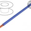 Przewód Silistrom 1x6mm2 linka OFC silikon niebieski 1,5kV 61.7612-23