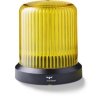 Sygnalizator 12 V DC Błyskające, Pulsacyjne, Obrotowe, Stałe, Stroboskop Żółty Montaż przewodów LED