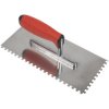 Sealey T7806 Stainless Steel 6mm Notched Trowel with Rubber Handle 270mm