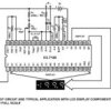 ICL7126 - 3 1/2 Digit, Low Power, Single-Chip A/D Converter