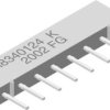 MSM Long Lead (Military M83401/24) Thick Film Resistor Networks, Military, MIL-PRF-83401 Qualified, Type RZ240, Single-In-Line,