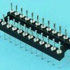 Listwa DIL raster 2.54 mm Otwór przelotowy seria POS/POO/PCL E-TEC Bez osłony