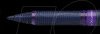183008 Rollerball pen, violet
