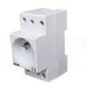 Gniazdo na szynę 16A 2P+Z 015017 ELEKTROMET