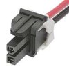 Kabel przewód-płytka, Mini-Fit TPA2, 600 V AC/DC, 9 A, raster: 4.2mm, 1m, Okrągły, Cyna