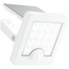 Brilliant G40420/05 Luton Solar Outdoor Wall Light 4W White IP65 Motion Det.