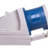 Wtyczka Odbiornikowa Z Klapką 32A 3P 230V Niebieska Ip44 523-6D
