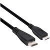 Club3D CAC-1350 cable high-quality audio visual transfer black flexible