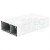 Kanał parapetowy dwuścienny PK 170x65 HF HD IK07 bezhalogenowy LSOH KOPOS do instalacji modułów 45x45mm Mediabox