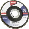 Makita D-63460 Tarcza lamelkowa Średnica 115 mm Wielkość ziarna=120 1 szt.