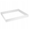 Ramka aluminiowa do paneli LED 600x600 – wysokość 70 mm, montaż natynkowy, kolor biały RAL9003