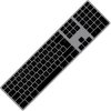 Matias FK418DCB-DE Wireless Keyboard German QWERTZ Mac Space Grey Aluminium
