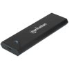 Manhattan 130530 M.2 NVMe SSD Enclosure, USB-C Female Connection, 10 Gbps (USB