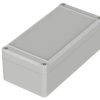 PC enclosure, (L x W x H) 160 x 80 x 57 mm, light gray (RAL 7035), IP65, 62220200