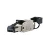 Złącze Ethernet Wtyk Złącze RJ45 Montaż na kablu Cat6a Metz Connect