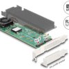 90123 PCI Express x8 Card to 2 x internal NVMe M.2 Key M with RAID - L