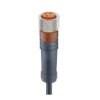 Kabel Konfekcjonowany M8 Jednostronnie Zakończony Pur 3-Pinowy Żeńskie Proste...