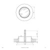 Lampa do zabudowy EVN 080011 80011 20 W