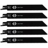 CK Tools T0822 Reciprocating Saw Blades x 5, 18 tpi
