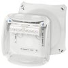 Skrzynka przyłączeniowa Hensel DK 0606 G, IP66, (D x S x W) 77 x 130 x 130 mm, szaro-biały (ral 7035), 1 szt.