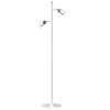 Lampa podłogowa JOKER WHITE/CHROME 1xGU10 MLP7752 Milagro