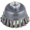 Wolfcraft 2125000 Steel Wire Pot Brush WS M14 Ø75mm 1pc Rugged Design