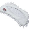 Pokrywa mopa, Biały, Mikrowłókno, do uzytku z: Uchwyty do szybkiego łączenia Rubbermaid HYGEN™