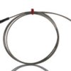 Termopara listkowa K średnica 13mm długość 1m -50 → +350°C Końcówka z gołym kablem RS PRO