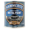 Hammerite 5092955 Direct to Rust Hammered Finish Metal Paint Black 750ml