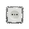 SEDNA DESIGN & ELEMENTS Gniazdo pojedyncze bez uziemienia 2P białe SDD111035 SCHNEIDER ELECTRIC
