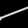Opaska kablowa z tabliczką opisową bezbarwna 190×3,6mm 100szt